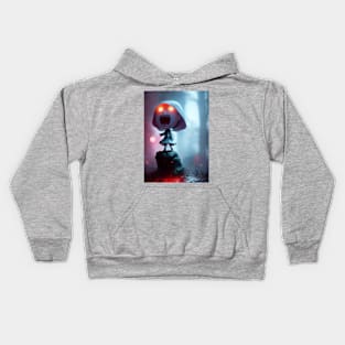 Wailing in the Moonlight Kids Hoodie